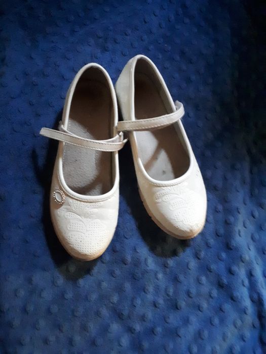 Baleriny, buty komunijne rozmiar 34, wkładka 21cm