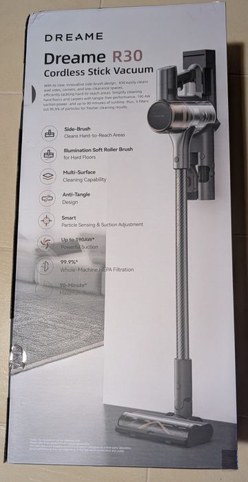 Aspirador Vertical Dreame R30 (Novo / Selado na Caixa)