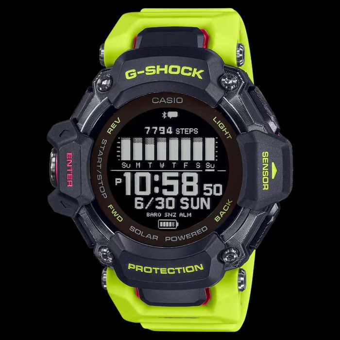 Casio G-Shock GBD-H2000-1A9 NEW ORIGINAL | Solar | Bluetooth | GPS