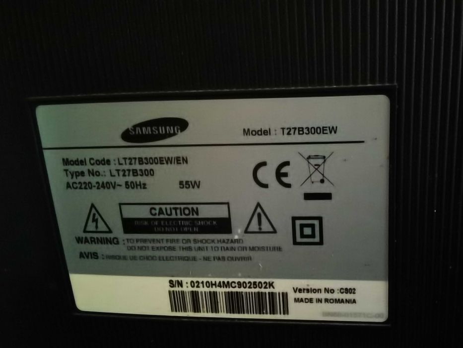 Televisão Samsung T27b300ew