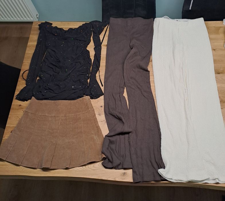 MEGA PAKA ubrań damskich XS/S – Zara, Guess, Bershka, New Yorker