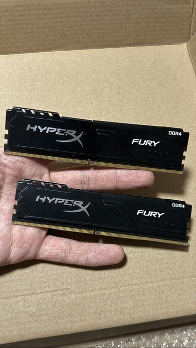 Оперативна памʼять Kingston Fury HyperX 16GB (2x8) DDR4 3200MHz