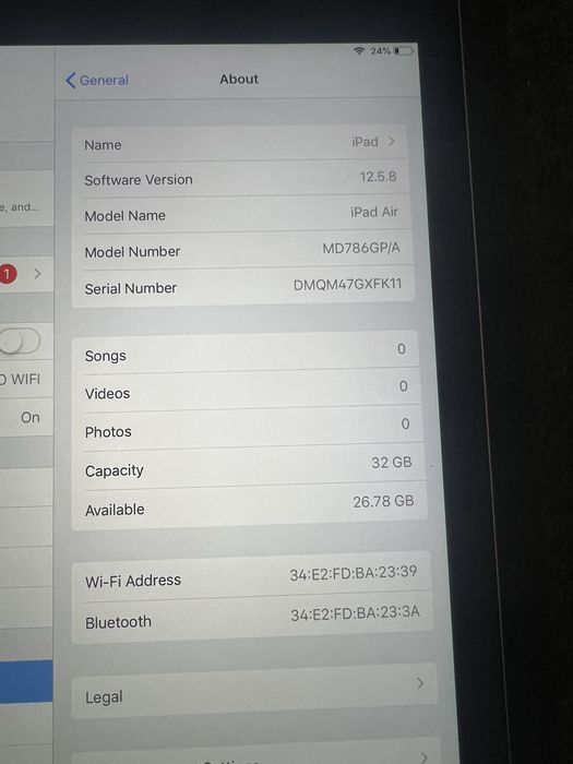 Ipad Air 32Gb Apple