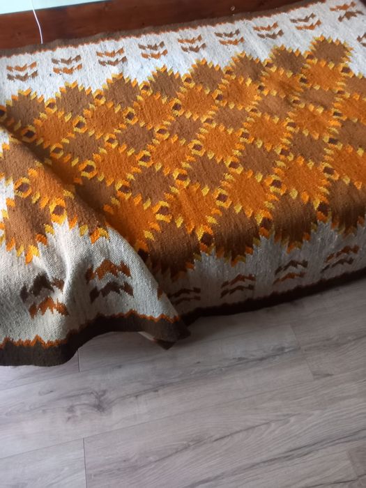 Kilim wełniany "plaster miodu"