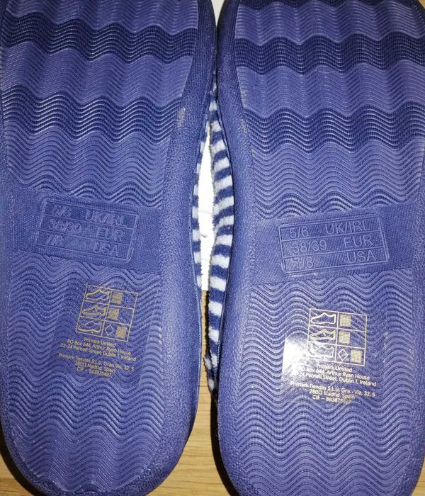 Pantufas Senhora Azuis (Novo): Tam 38-39