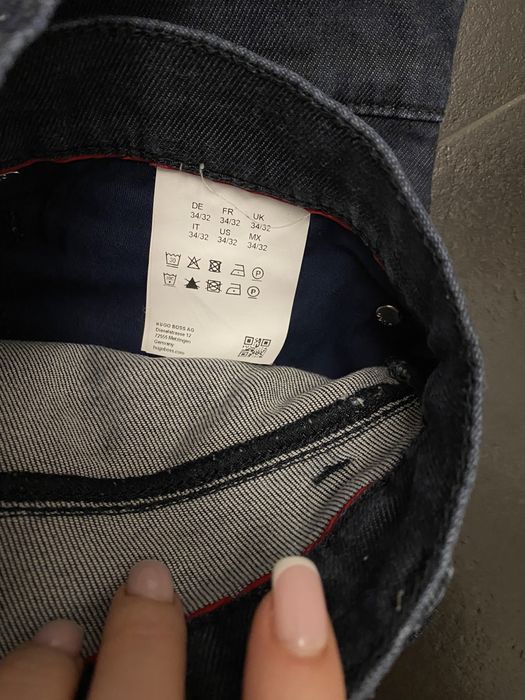 Spodnie jeansy meskie hugo boss