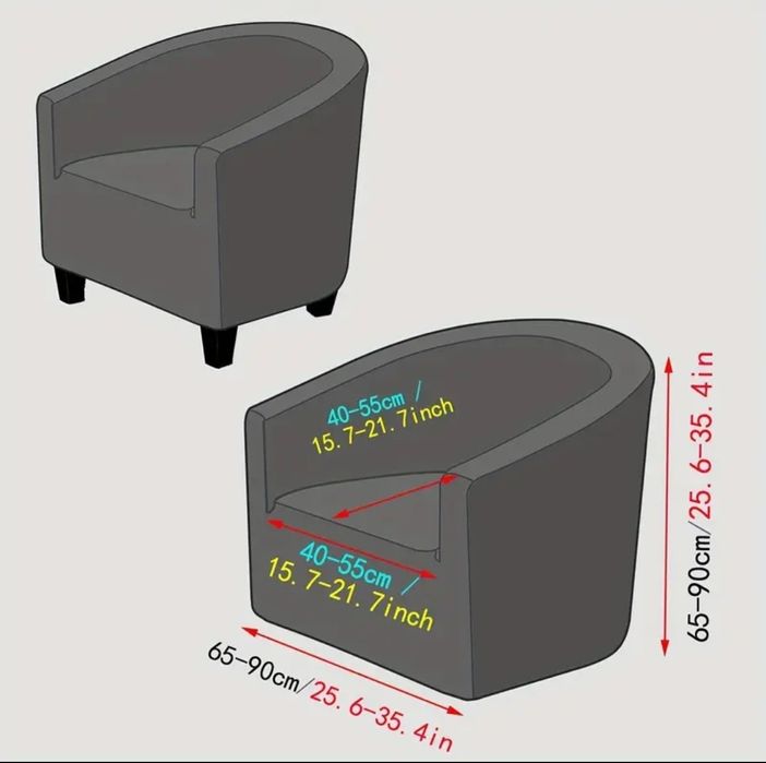 Capa de Poltrona Elástica - Nova