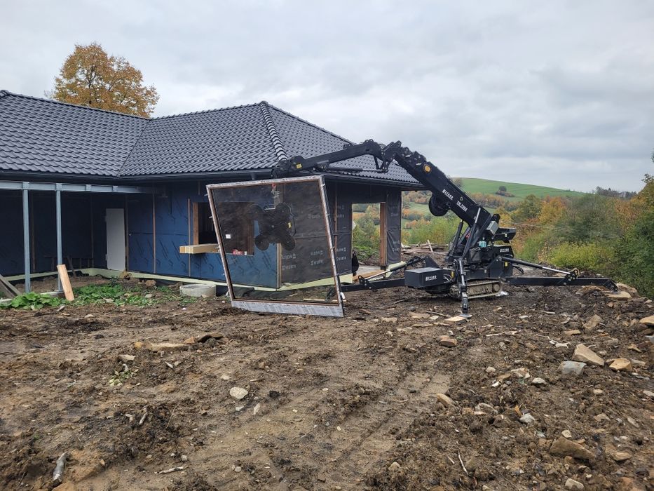 Mini dzwig/żuraw/pająk WYNAJEM