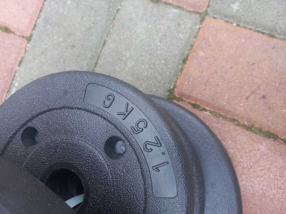 Ciężarki na siłownię nowe,bitumiczne