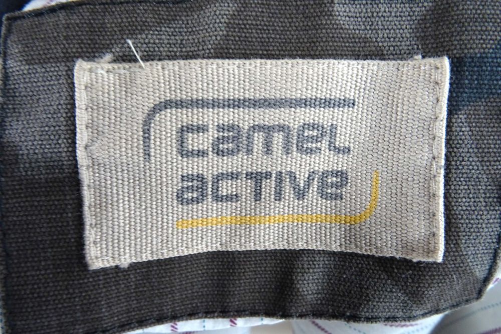 Marynarka męska, Camel Active, grafit, rozmiar 50 (L), 100% bawełna, casual