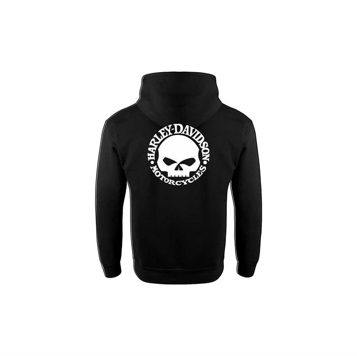 Bluza Harley Davidson Czaszka na suwak rozm. XS
