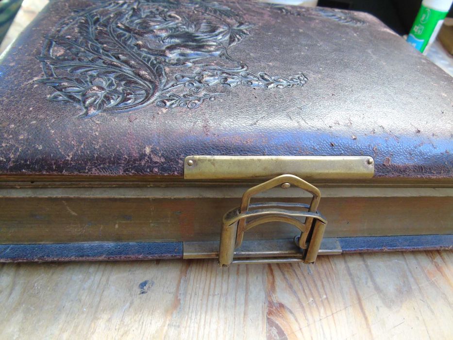 Album z pozytywką  Auld Lang Syne  XIX w  Szwecja