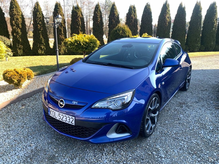 Opel Astra OPC 2.0 - 280KM TURBO GTC Salon Polska Piękna Zadbana Super wersja