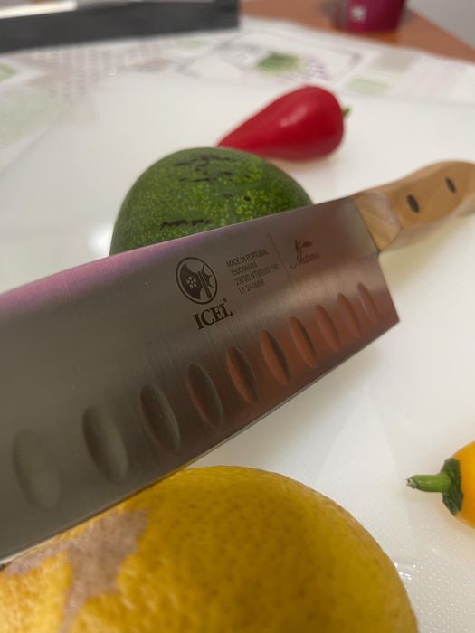 Faca Santoku Icel Nature