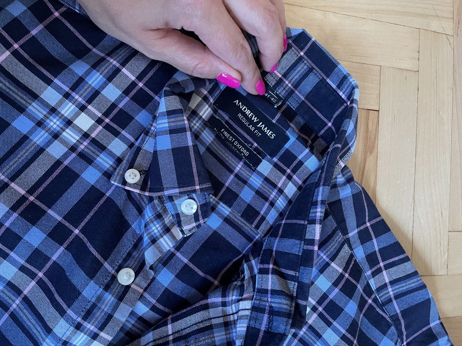 Koszula z dlugim rekawem meska L