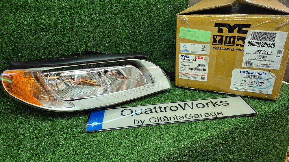 Otica Farol Direito Volvo V70 XC70 S80 Ref. 20-11949-15-2 NOVO