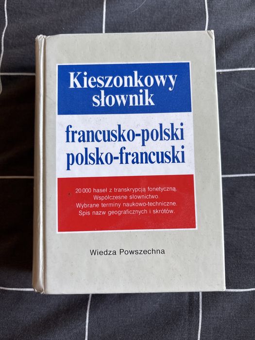 Kieszonkowy słownik francuski