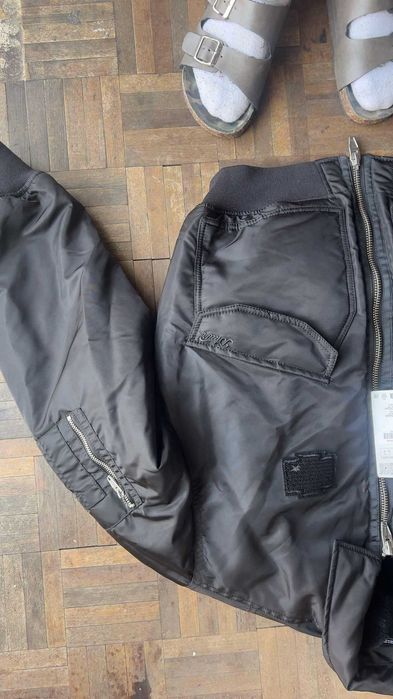 Zara casaco bomber tamanho S novo em preto novo  RRP 69.99