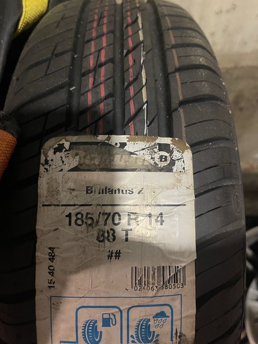 666 185 70 R14 1шт одна новая шина Barum Briliantis 2