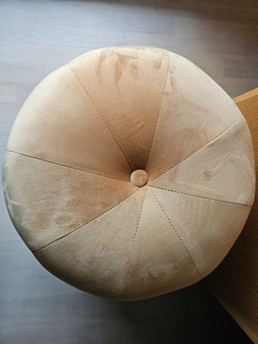 Pufa okrągła ochra