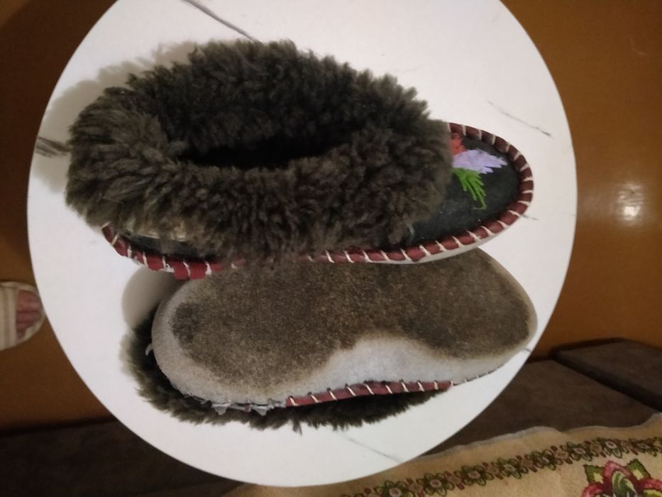 Капці з натуральної овчини