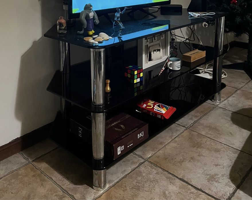 Movel de vidro para TV