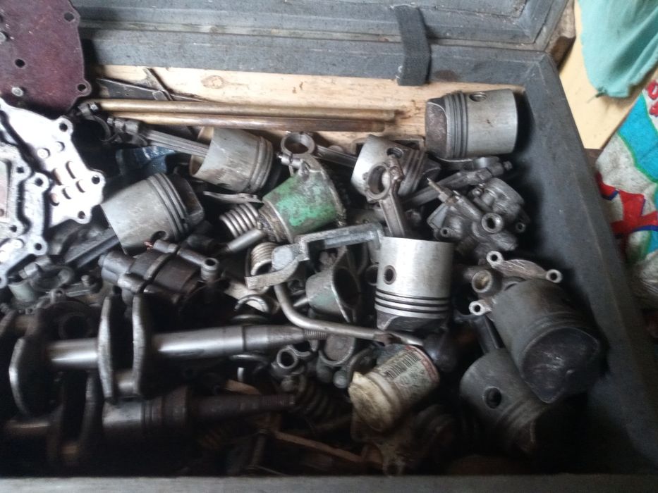 лодочный мотор Москва 10 разборка