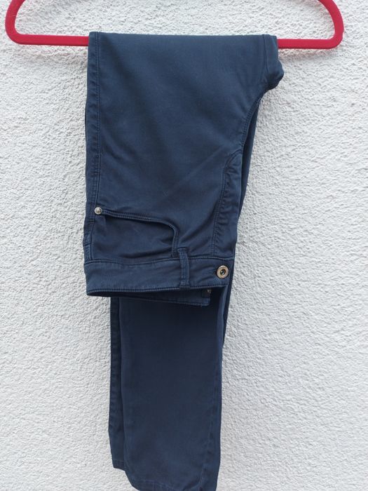 Spodnie granatowe Massimo Dutti L/40