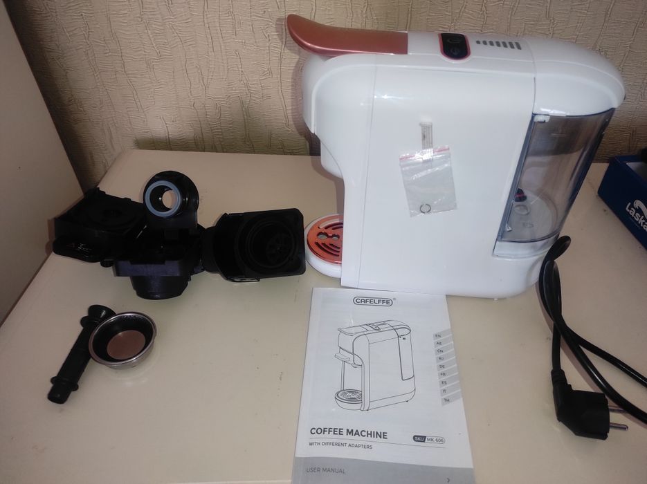 Кавоварка Rustic 5 в 1 - Nespresso та еспресо - Тиск насоса 19 бар