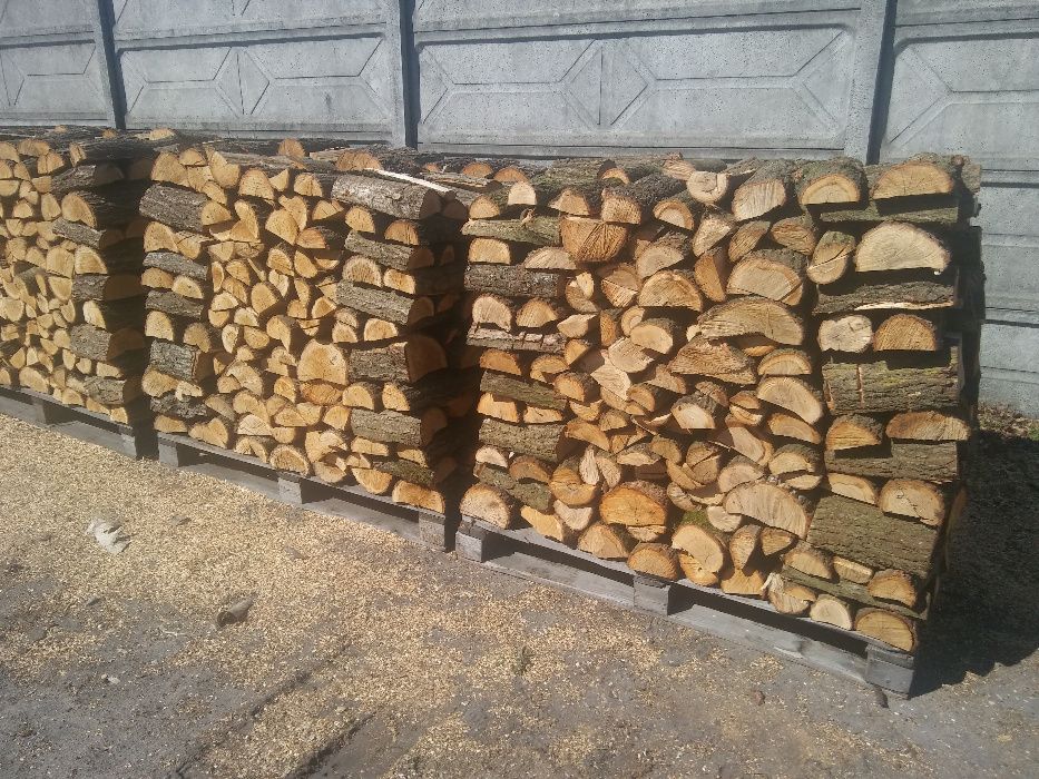 Drewno kominkowe - opałowe Dąb, Brzoza, Sosna, transport!