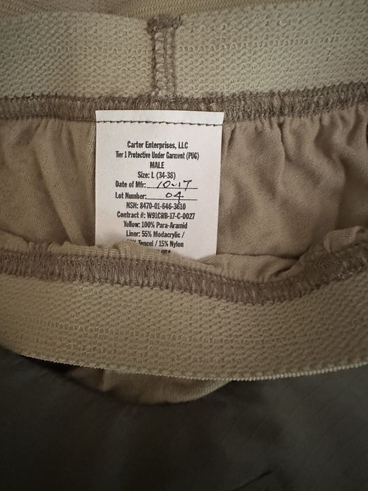 Балістичні труси ( білизна) Tier 1 PROTECTIVE UNDER GARMENT США