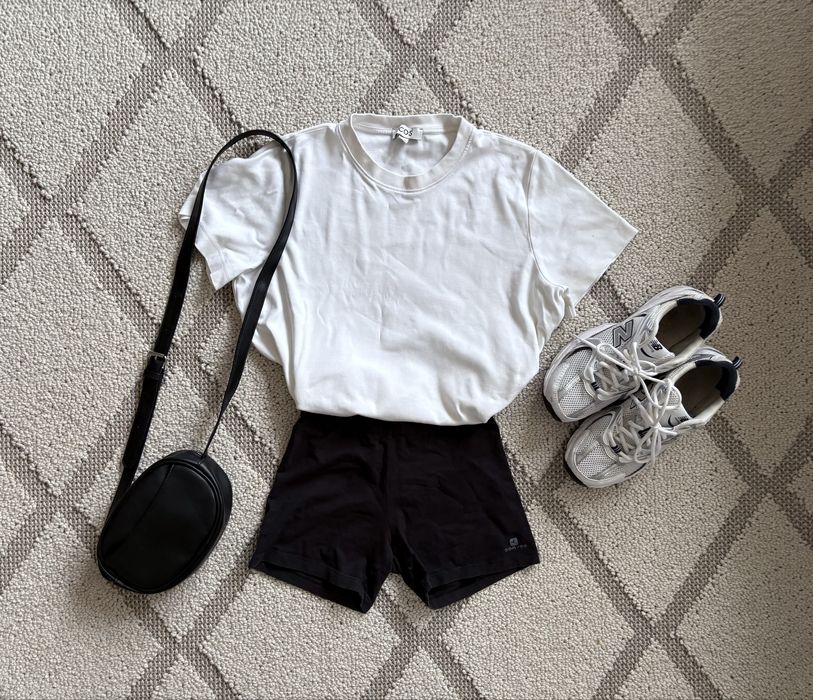 czarne spodenki sportowe domyos xs