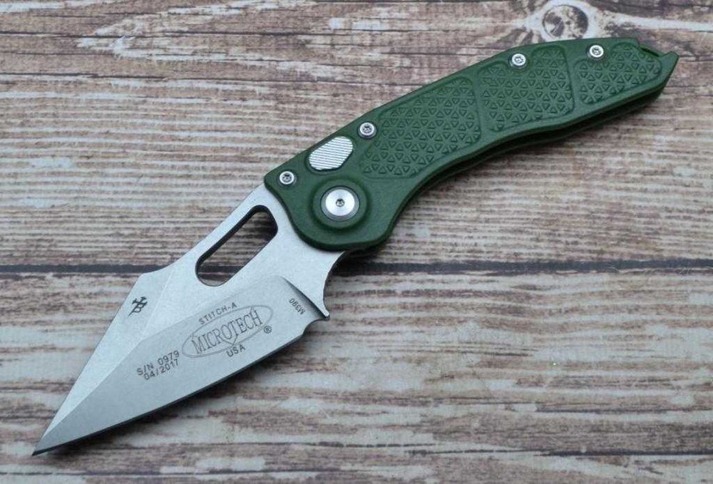 Брелок EDC фолдер Microtech Stitch Automatic