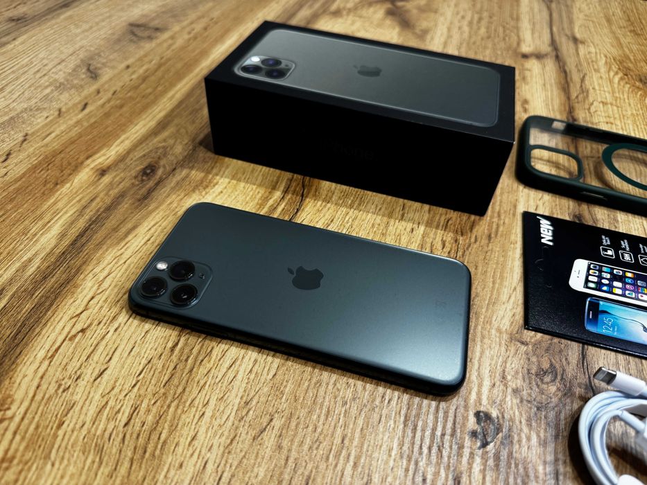 Okazja! Iphone 11 Pro Max Zielony! Kondycja Bat 100% Super Stan!