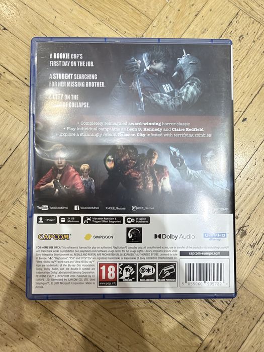 Resident Evil 2 PS5