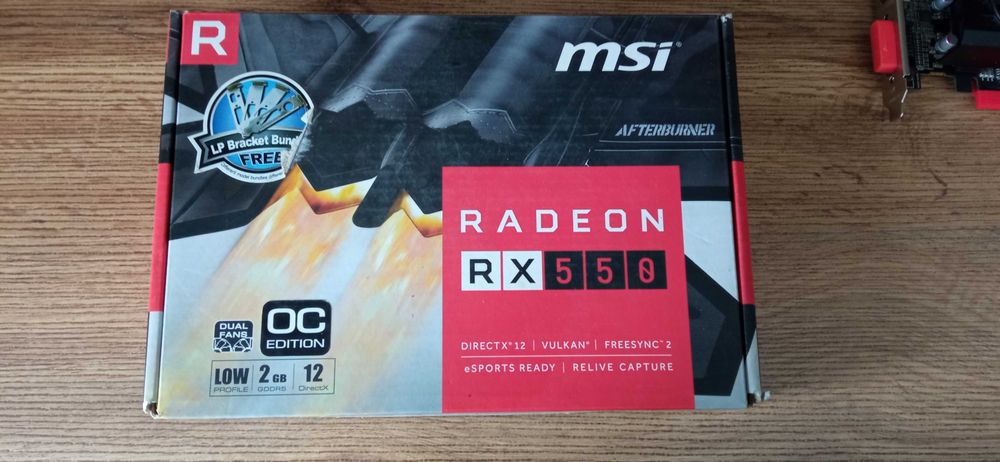 MSI Radeon RX550 2Gb GDDR5