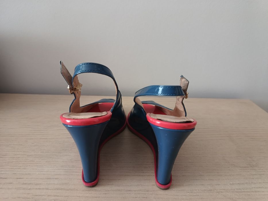 Włoskie skórzane buty 36