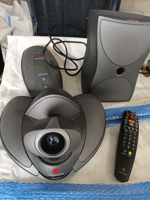 Sistema videoconferência polycom436900146100971521