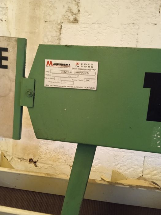 Laminadeira de três facas