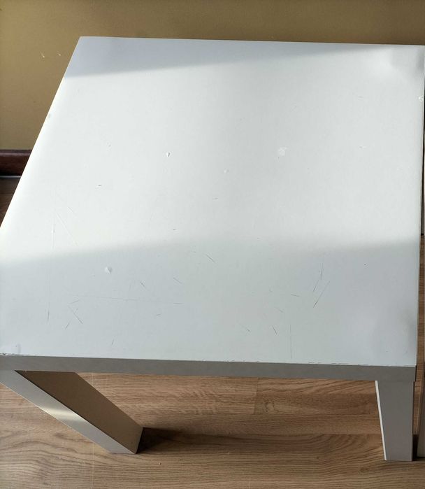 Mesa de apoio branca Ikea 55x55x45cm