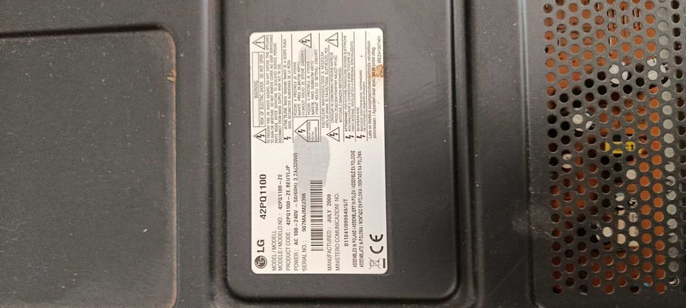 TV plasma de 42 polegadas