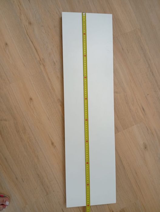 2 prateleiras invisíveis brancas