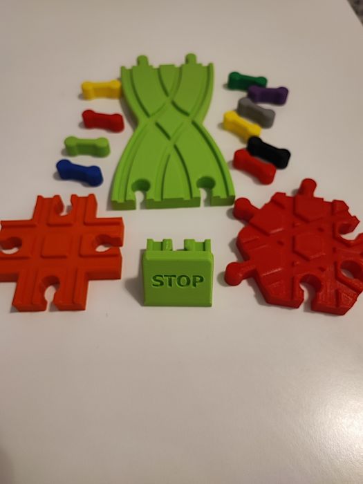Zestaw elementów do toru drewnianego IKEA Playtive Brio
