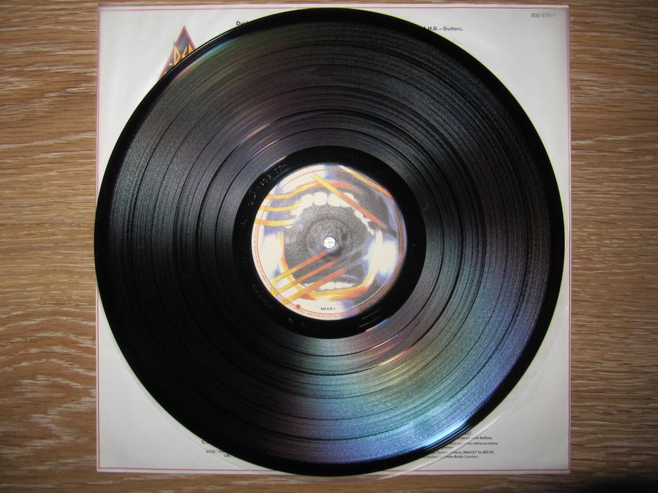 DEF LEPPARD -Hysteria- 1987 (MASTERDISK) *Оригінал - Вініловий