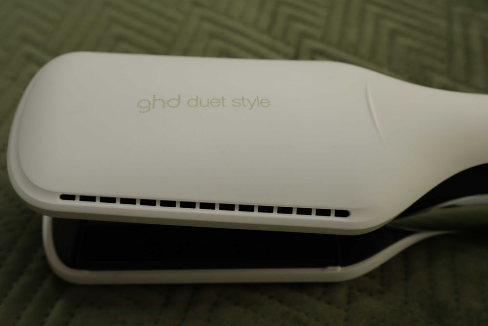 Prancha de cabelo 2-em-1 GHD Duet Style Branco