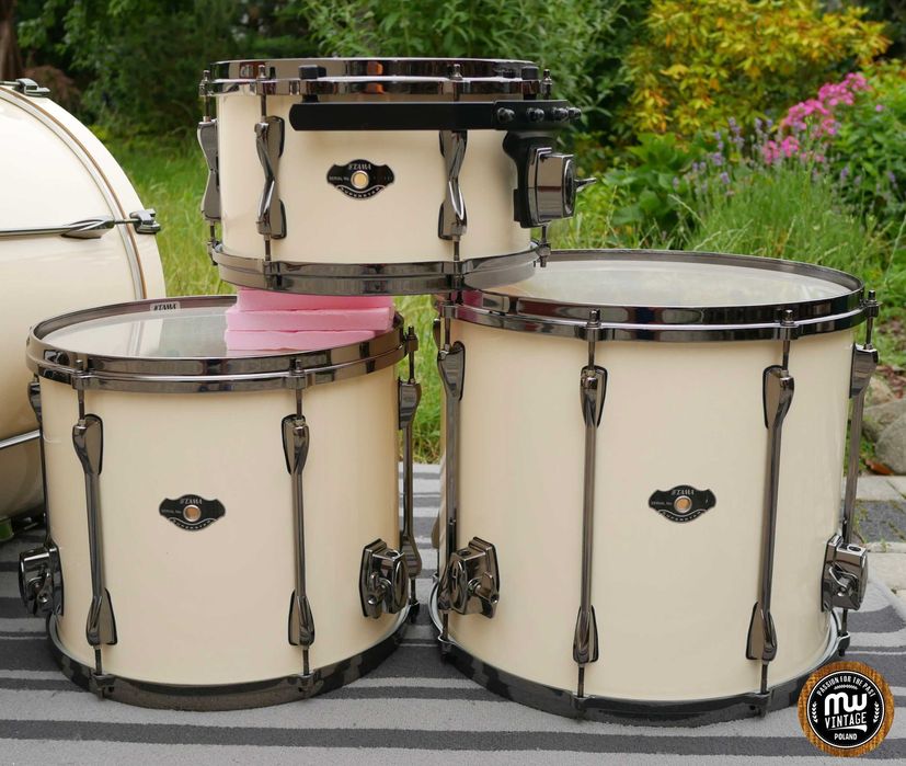 ‼️ Perkusja Tama Superstar All Birch 22”, 12", 14", 16" Sugar White ‼️