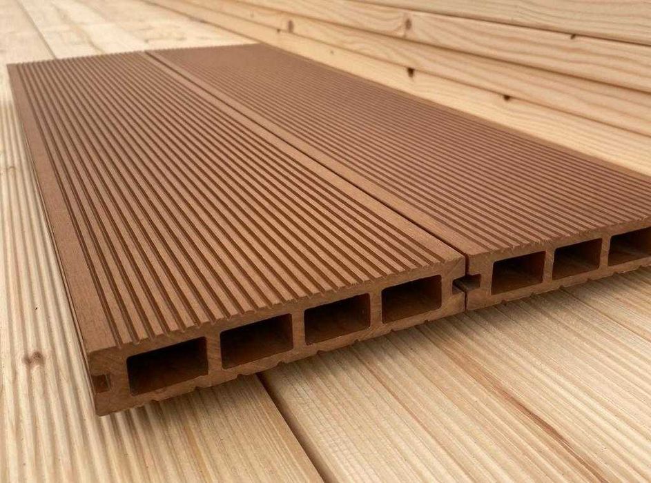 PRZECENA Deska tarasowa kompozytowa WPC 25x140mm 72,93 M2 brutto