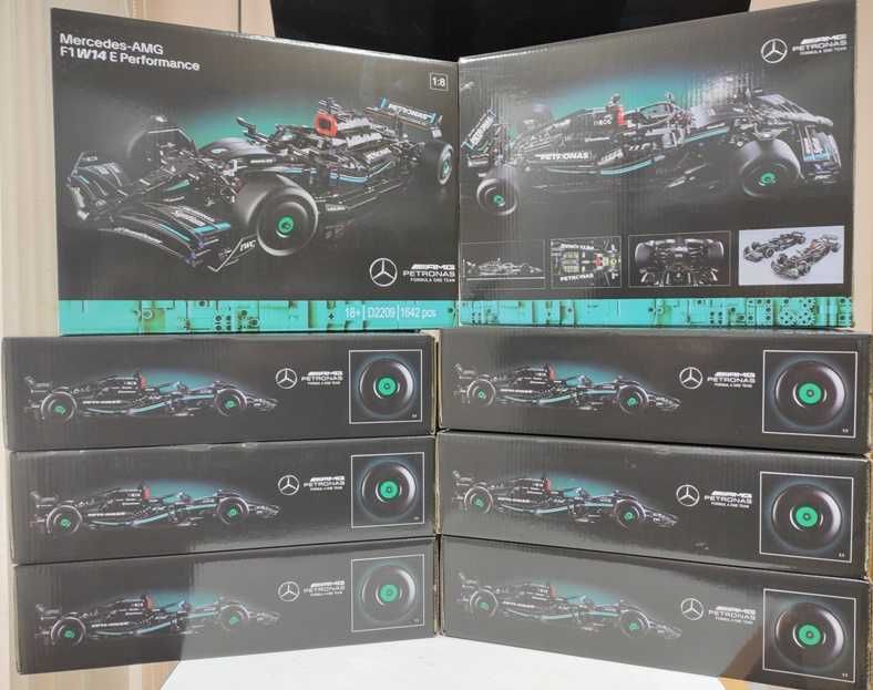 Конструктор ‼️НОВИЙ‼️Mercedes AMG F1‼️КОРОБКА‼️1642 деталей LEGO 42171
