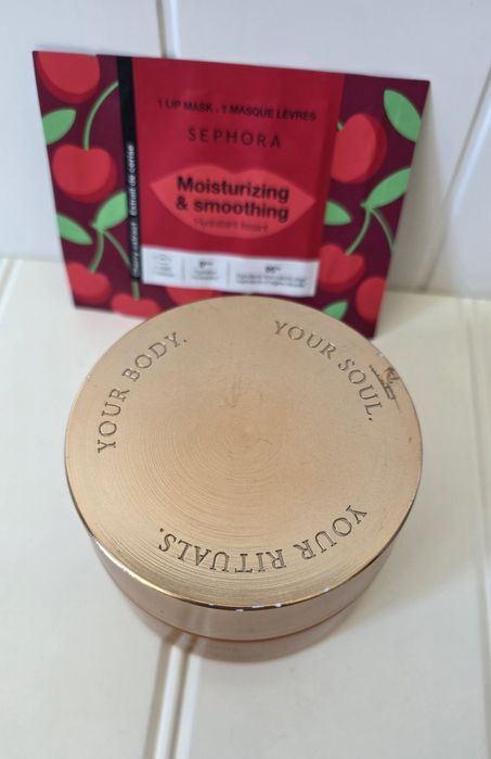 Rituals The Ritual of mehr peeling pudełko Sephora maseczka do ust