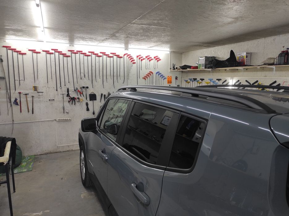 Удаление вмятин на авто по технологии pdr замена стёкол.